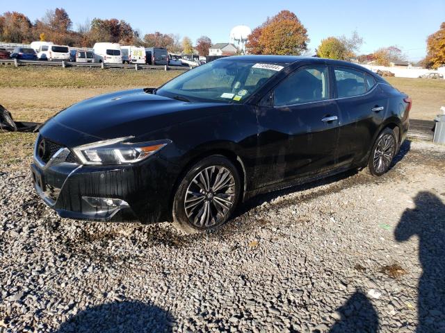 NISSAN MAXIMA 3.5 2018 black  gas 1N4AA6AP4JC404067 photo #1