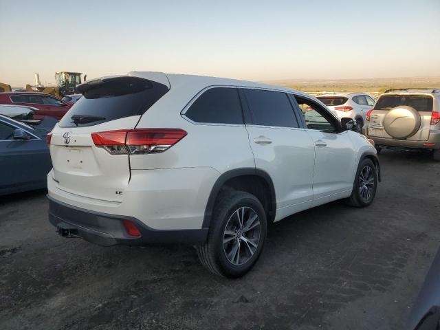 TOYOTA HIGHLANDER 2017 white  gas 5TDZZRFH9HS209681 photo #4