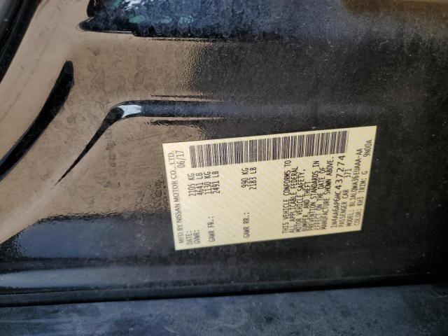 2017 NISSAN MAXIMA 3.5 - 1N4AA6AP6HC437274