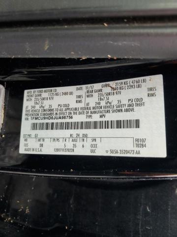 2018 FORD ESCAPE SEL - 1FMCU9HD0JUA98756