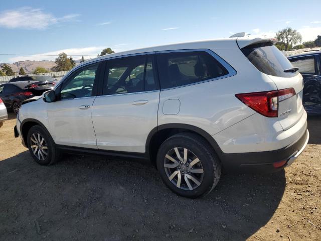 HONDA PILOT EXL 2019 white  gas 5FNYF6H57KB071916 photo #3