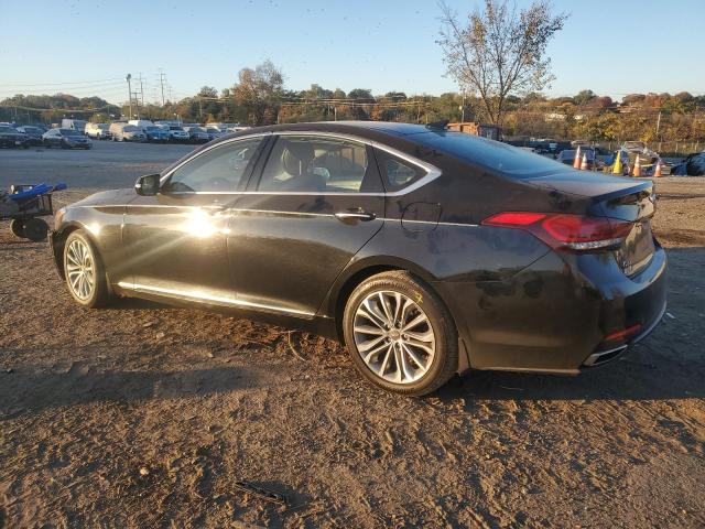 GENESIS G80 BASE 2017 black  gas KMHGN4JE0HU201530 photo #3