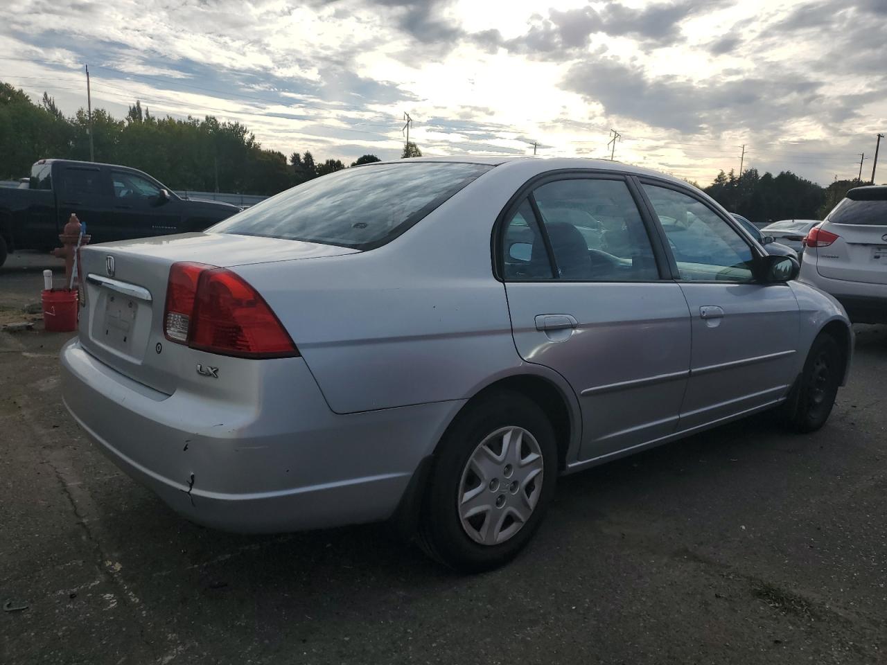 Lot #3024345529 2003 HONDA CIVIC LX