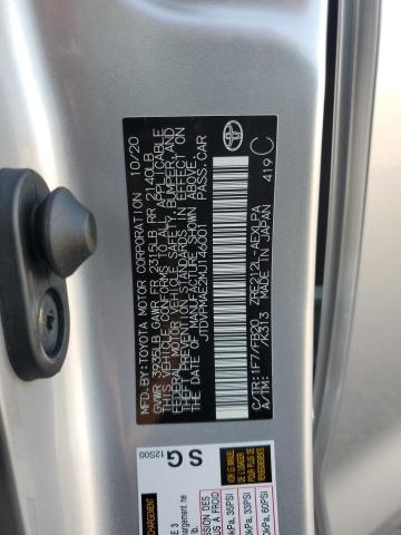 2021 TOYOTA COROLLA LE - JTDVPMAE2MJ146001