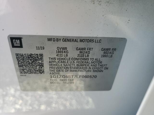 2020 CHEVROLET MALIBU RS - 1G1ZG5ST7LF060570