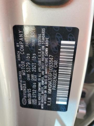 2015 HYUNDAI GENESIS 3. - KMHGN4JE6FU093847