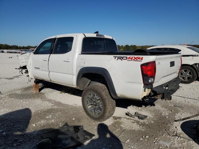 TOYOTA TACOMA DOU 2018 white  gas 5TFCZ5AN3JX132107 photo #3