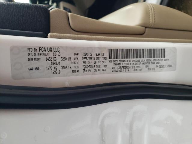 2015 JEEP GRAND CHER - 1C4RJFBG2FC241910