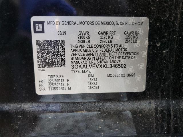2019 GMC TERRAIN SL - 3GKALVEVXKL346502