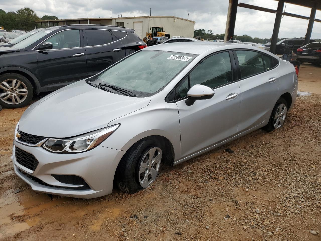 CHEVROLET CRUZE LS 2018 silver  gas 1G1BC5SM9J7231526 photo #1