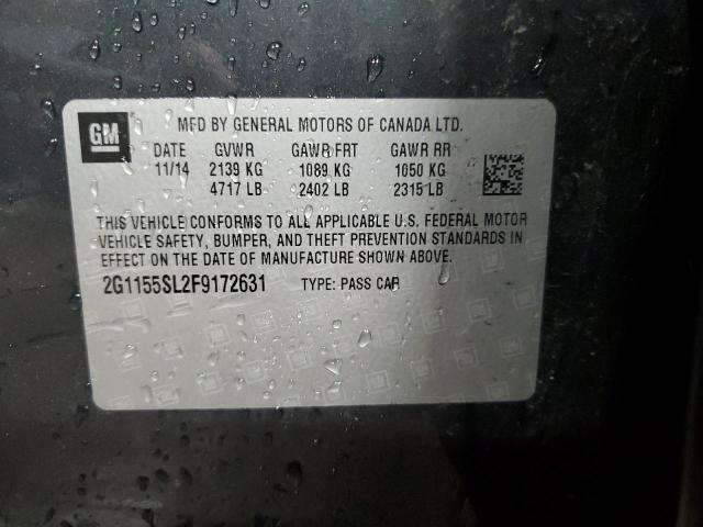 2015 CHEVROLET IMPALA LTZ - 2G1155SL2F9172631