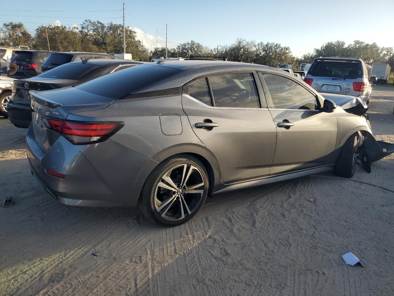 Lot #2998239456 2021 NISSAN SENTRA SR