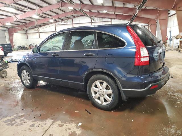 HONDA CR-V EX 2007 blue  gas JHLRE48587C075900 photo #3