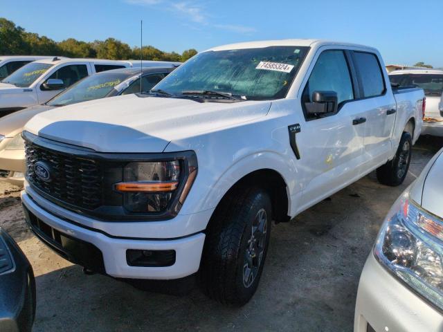 FORD F150 STX 2024 white  gas 1FTEW2LP6RFA60478 photo #1