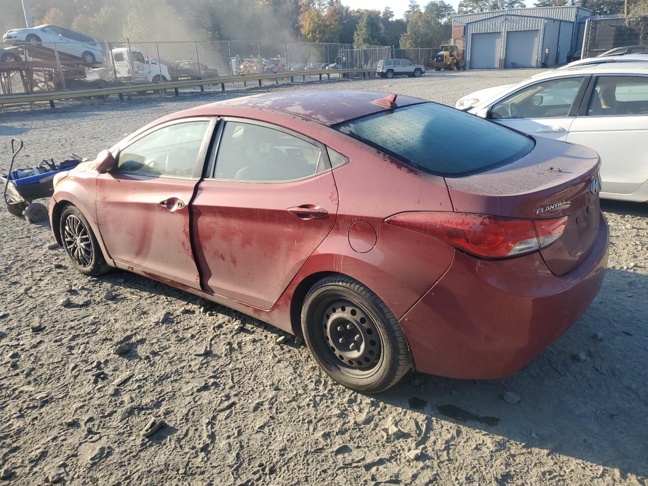 Lot #2962488719 2012 HYUNDAI ELANTRA GL