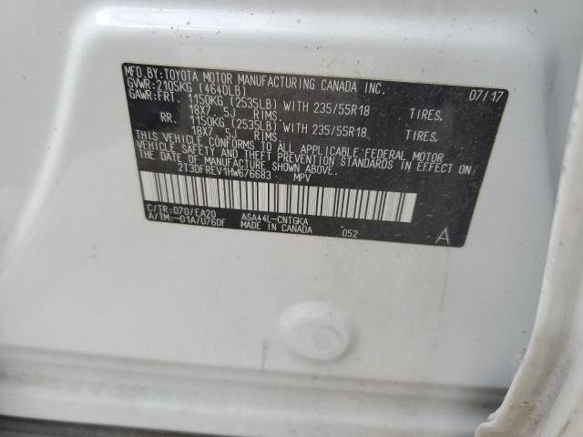 2017 TOYOTA RAV4 LIMIT - 2T3DFREV1HW676683