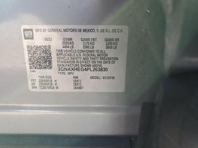 VIN 3GNAXHEG4PL263830 2023 Chevrolet Equinox, LS no.14