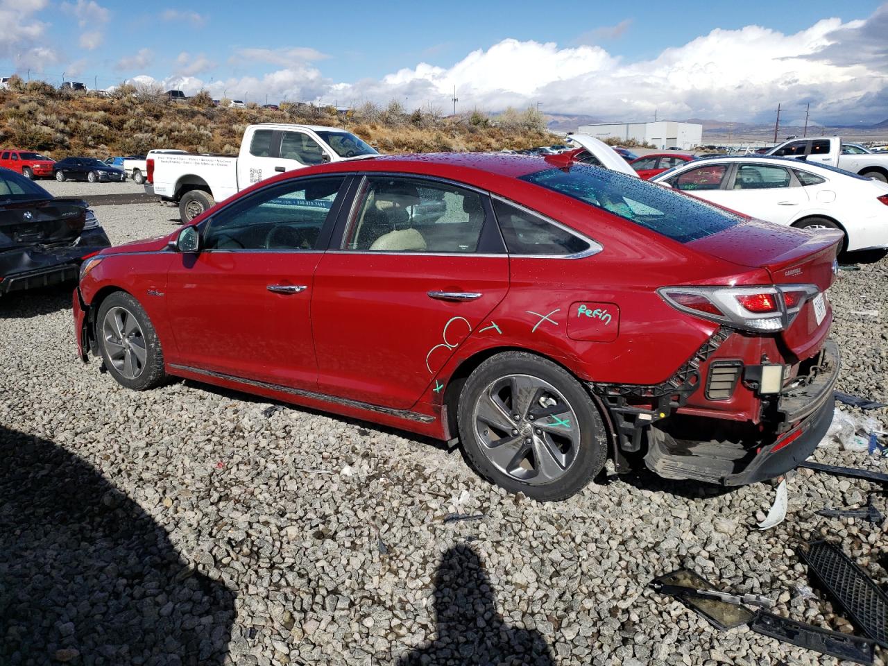 Lot #3028780733 2016 HYUNDAI SONATA HYB