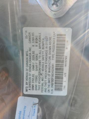 2HGFB2F9XEH524041 2014 HONDA CIVIC