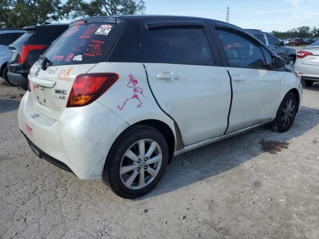 TOYOTA YARIS L 2016 white  gas VNKKTUD37GA066763 photo #4