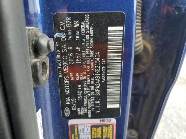 2019 KIA RIO S - 3KPA24AB1KE215404