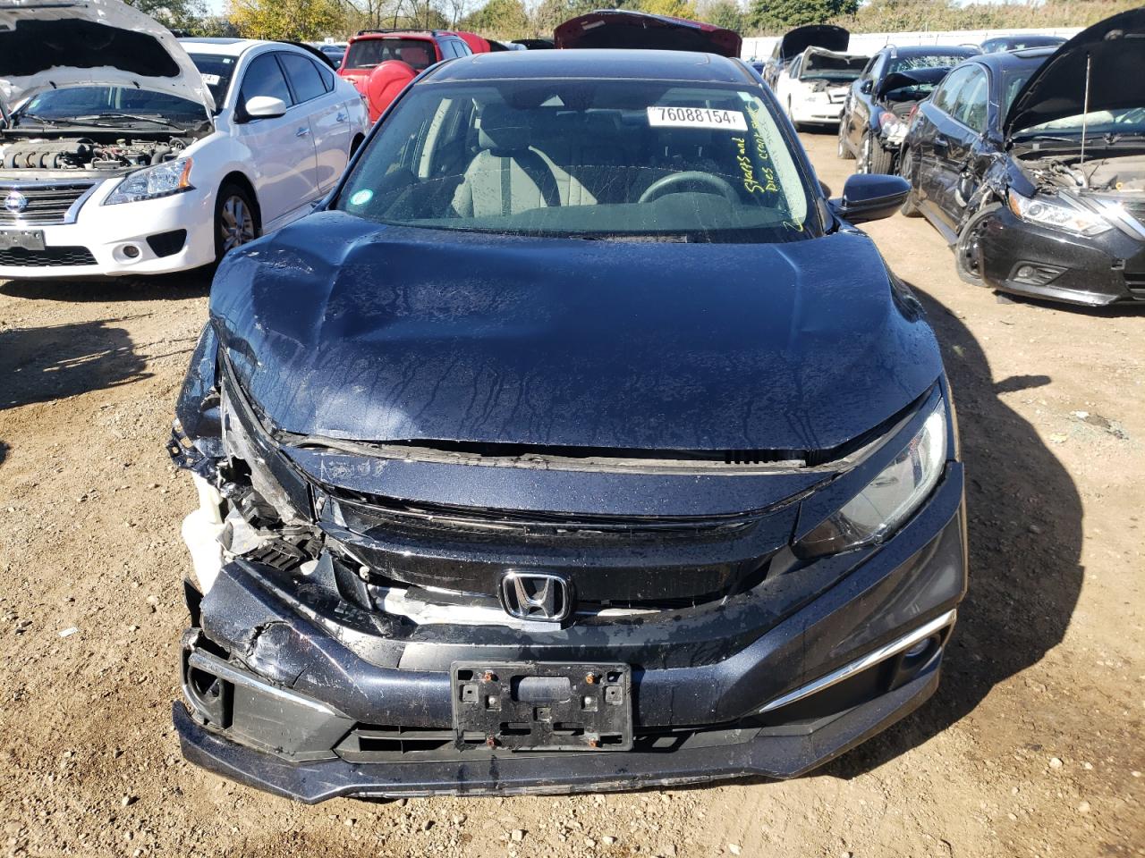 Lot #2928606719 2019 HONDA CIVIC EX