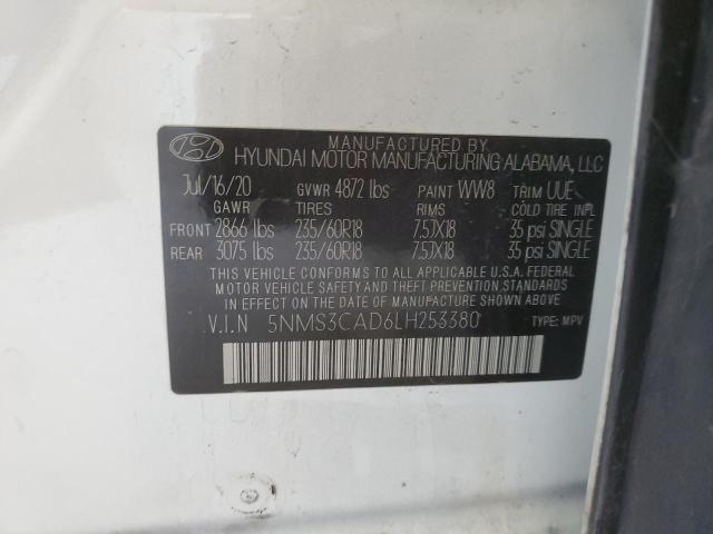 2020 HYUNDAI SANTA FE S - 5NMS3CAD6LH253380