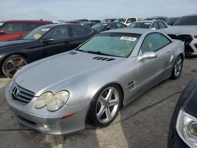 MERCEDES-BENZ SL 500 2004 silver  gas WDBSK75F74F081489 photo #1