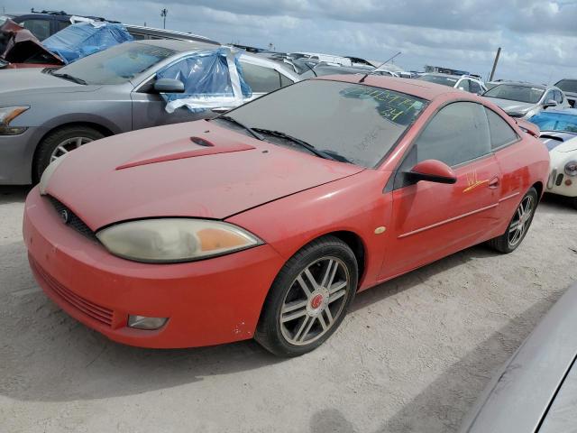 MERCURY COUGAR V6 2002 red  gas 1ZWHT61L525611047 photo #1