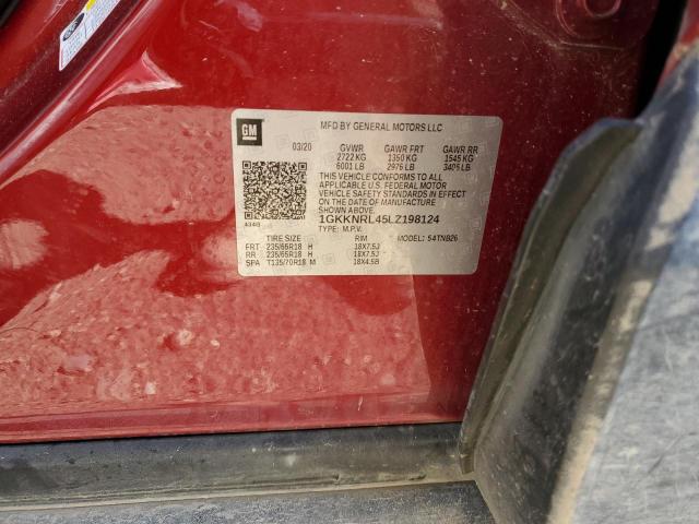 2020 GMC ACADIA SLE - 1GKKNRL45LZ198124
