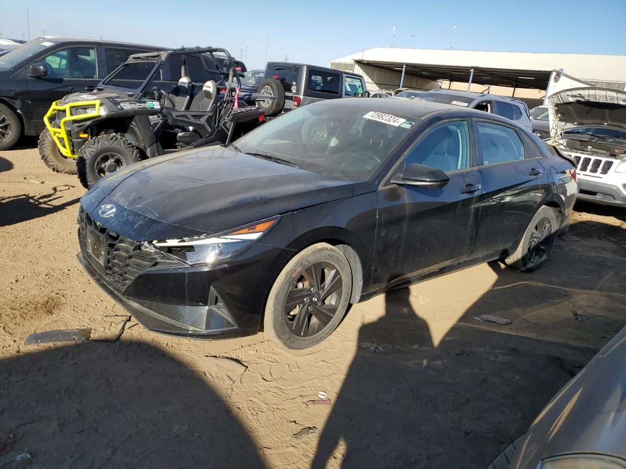 Lot #2928832509 2021 HYUNDAI ELANTRA SE