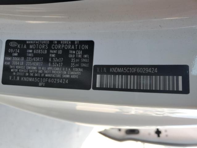 VIN KNDMA5C10F6029424 2015 KIA Sedona, L no.13