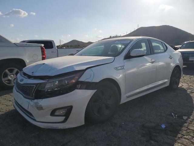 KIA OPTIMA HYB 2015 white  hybrid engine KNAGM4AD3F5088482 photo #1