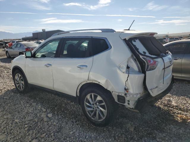 NISSAN ROGUE S 2014 white  gas 5N1AT2MT0EC871834 photo #3