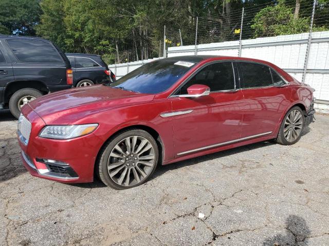 LINCOLN CONTINENTA 2017 burgundy  gas 1LN6L9RP3H5637464 photo #1