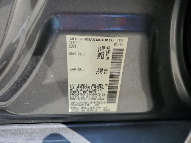 2015 NISSAN ALTIMA 2.5 - 1N4AL3AP0FC440824