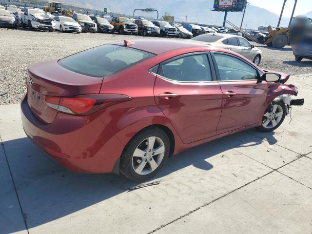 HYUNDAI ELANTRA SE 2015 red sedan 4d gas 5NPDH4AE7FH609285 photo #4