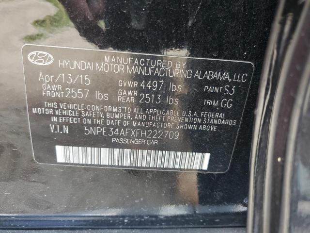 2015 HYUNDAI SONATA SPO - 5NPE34AFXFH222709