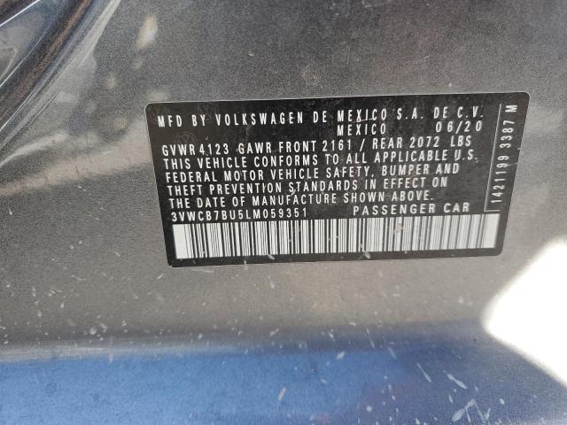 2020 VOLKSWAGEN JETTA S - 3VWCB7BU5LM059351