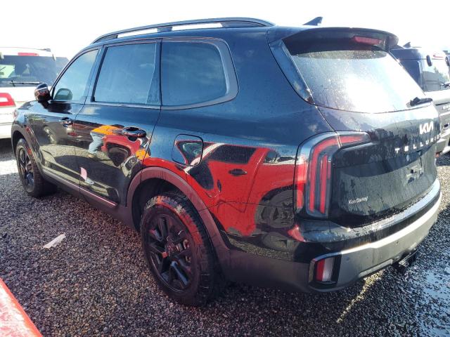 KIA TELLURIDE 2023 black  gas 5XYP5DGC7PG387559 photo #3