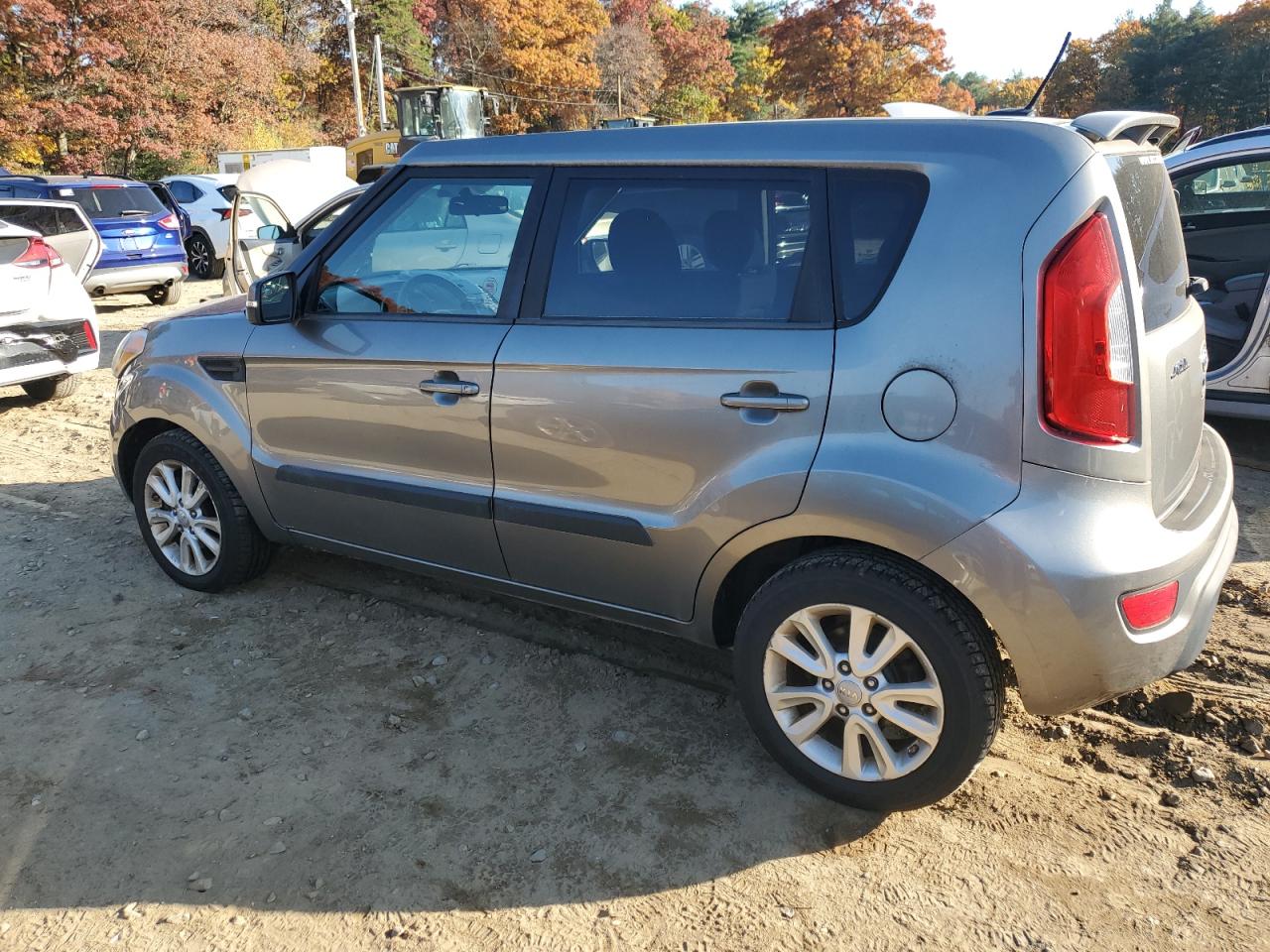 KIA SOUL + 2012 gray  gas KNDJT2A65C7375033 photo #3