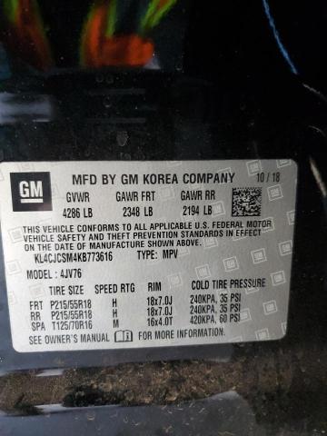 VIN KL4CJCSM4KB773616 2019 Buick Encore, Essence no.12