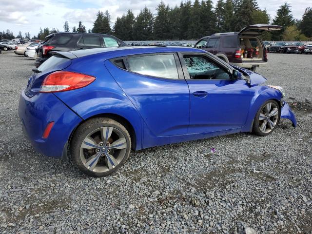 HYUNDAI VELOSTER 2012 blue  gas KMHTC6AD6CU061368 photo #4