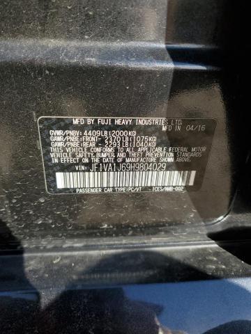 2017 SUBARU WRX LIMITE - JF1VA1J69H9804029