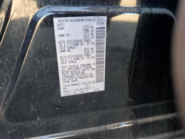 2016 INFINITI QX60 - 5N1AL0MM6GC502458