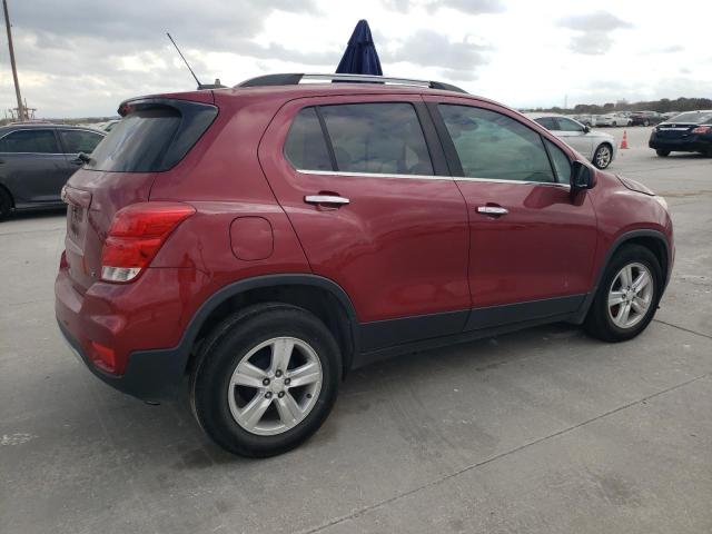 CHEVROLET TRAX 1LT 2019 red  gas 3GNCJLSB6KL224090 photo #4