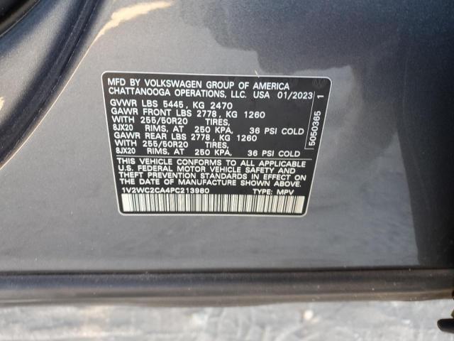 2023 VOLKSWAGEN ATLAS CROS - 1V2WC2CA4PC213980