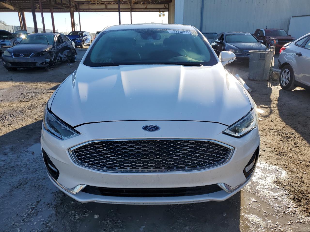 Lot #2989157944 2020 FORD FUSION TIT