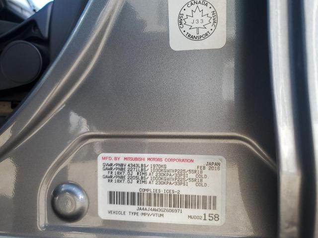 2016 MITSUBISHI RVR GT - JA4AJ4AW3GZ606971
