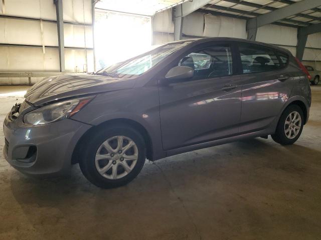 HYUNDAI ACCENT GLS 2014 silver  gas KMHCT5AE9EU141785 photo #1